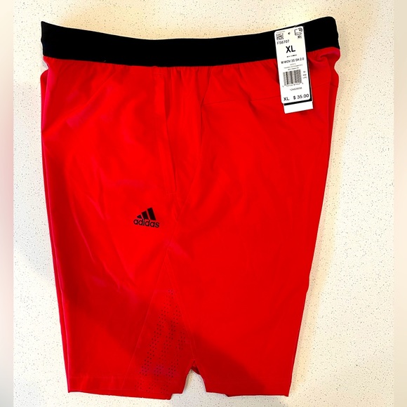adidas Shorts Adidas Mens Axis 2 Woven Training Shorts Xl Red